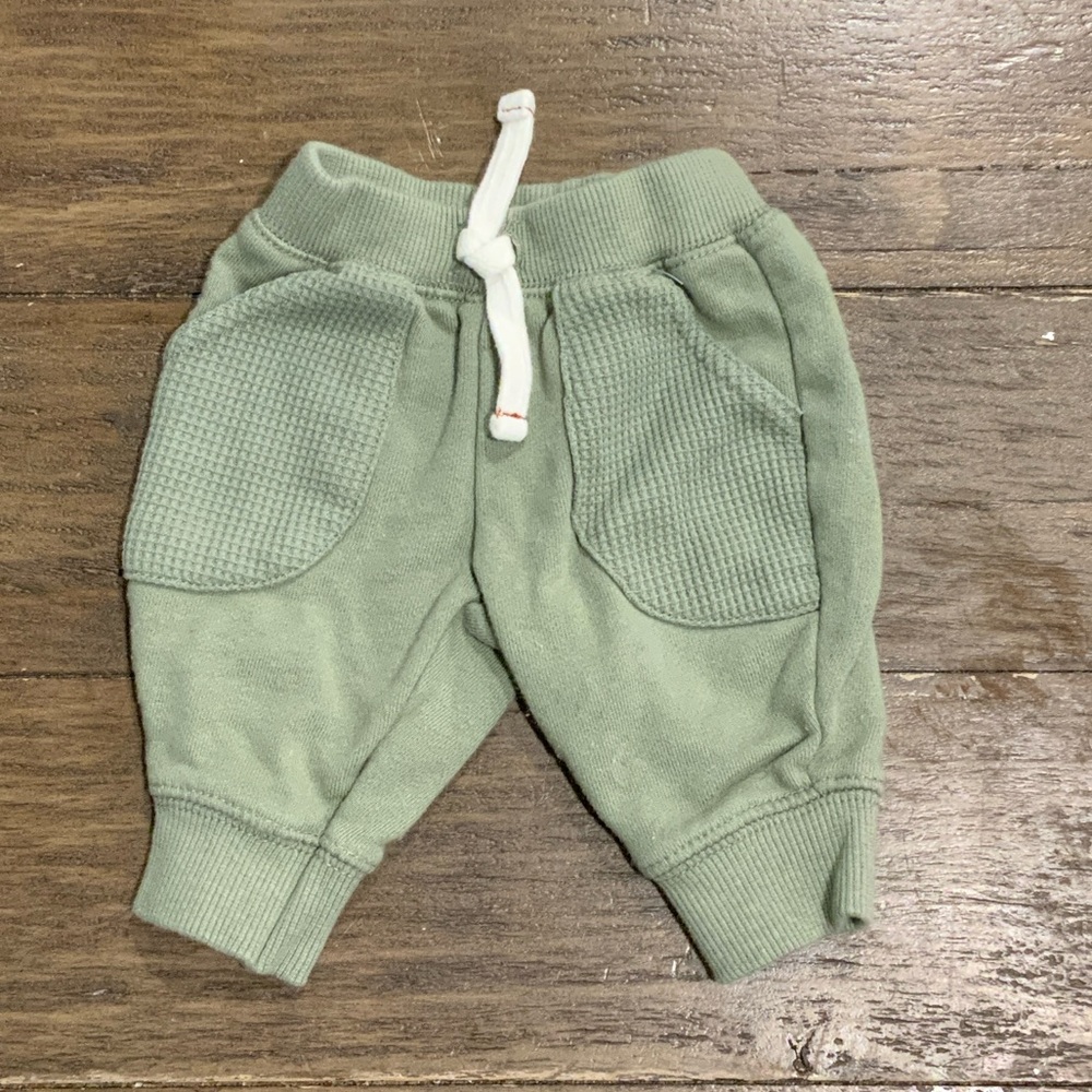 Carter's Sage Green Kids Joggers